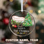 MeMate Baby's First Christmas Ornament 2024, Personalized Baby Ornaments with Name, Baby Ornament for Boys Girls, Christmas Baby Keepsakes for Newborn Infant Son Daughter