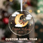 MeMate Baby's First Christmas Ornament 2024, Personalized Baby Ornaments with Name, Baby Ornament for Boys Girls, Christmas Baby Keepsakes for Newborn Infant Son Daughter