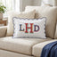 Monogram Pillow Cover Personalized, Custom Embroidered Initials Pillowcase, Custom Text Embroidered Pillow Cover, Nursery Decor Cushion, Monogrammed Pillow, Baby Room Pillow