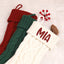 MeMate Christmas Stockings 2024, Embroidered Christmas Stocking, Personalized Christmas Stocking with Name, Custom Knitted Stockings, Family Christmas Stockings, Holiday Stockings