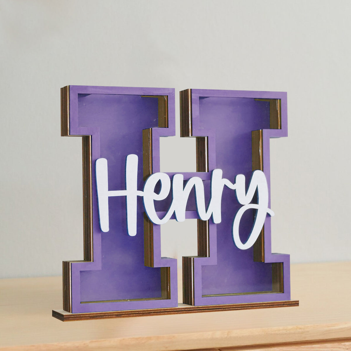 MeMate Personalized Piggy Bank, Name Piggy Bank, Money Box, Custom Piggy Bank, Kids Bank, Wooden Cash Box, Custom Piggy Bank, Gifts For Kids