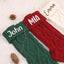 MeMate Christmas Stockings 2024, Embroidered Christmas Stocking, Personalized Christmas Stocking with Name, Custom Knitted Stockings, Family Christmas Stockings, Holiday Stockings