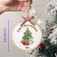 MeMate EMBROIDERED Christmas Baby Ornaments, DIY First Christmas Ornament, Personalized Christmas Ornament, Hand Made Ornament with BOW, Personalized Baby Ornament 2024, Christmas Tree Décor, New Baby Gift