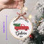 MeMate EMBROIDERED Christmas Baby Ornaments, DIY First Christmas Ornament, Personalized Christmas Ornament, Hand Made Ornament with BOW, Personalized Baby Ornament 2024, Christmas Tree Décor, New Baby Gift