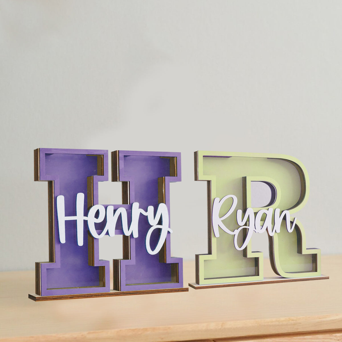 MeMate Personalized Piggy Bank, Name Piggy Bank, Money Box, Custom Piggy Bank, Kids Bank, Wooden Cash Box, Custom Piggy Bank, Gifts For Kids