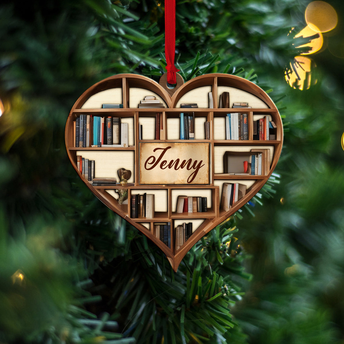 book ornament