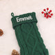MeMate Christmas Stockings 2024, Embroidered Christmas Stocking, Personalized Christmas Stocking with Name, Custom Knitted Stockings, Family Christmas Stockings, Holiday Stockings