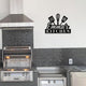 MeMate Kitchen Sign, Personalized Metal Name Signs, Custom Kitchen Sign for Indoor Kitchen Home Wall Décor, Kitchen Signs for Home Decor, Housewarming Gift for Mom Wife Grandmother Friend Family