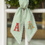 Personalized Christmas Wreath Sash, Custom Monogram Embroidery, 54x5 in - Colorful Christmas Tree — photo 5