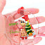 MeMate Baby's First Christmas Ornament 2024, Personalized Baby Ornaments with Name, Baby Ornament for Boys Girls, Christmas Baby Keepsakes for Newborn Infant Son Daughter