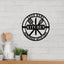 MeMate Kitchen Sign, Personalized Metal Name Signs, Custom Kitchen Sign for Indoor Kitchen Home Wall Décor, Kitchen Signs for Home Decor, Housewarming Gift for Mom Wife Grandmother Friend Family