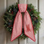 Personalized Christmas Wreath Sash, Custom Monogram Embroidery, 54x5 in - Xmas 10 — photo 1