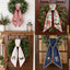Personalized Christmas Wreath Sash, Custom Monogram Embroidery, 54x5 in - Christmas Candle — photo 3