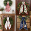 Personalized Christmas Wreath Sash, Custom Monogram Embroidery, 54x5 in - Xmas 09 — photo 2