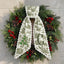 Personalized Christmas Wreath Sash, Custom Monogram Embroidery, 54x5 in - Ribbon & Christmas Tree — photo 6