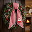 Personalized Christmas Wreath Sash, Custom Monogram Embroidery, 54x5 in - Snowman — photo 6