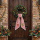 Personalized Christmas Wreath Sash, Custom Monogram Embroidery, 54x5 in - Xmas 04 — photo 7