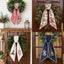 Personalized Christmas Wreath Sash, Custom Monogram Embroidery, 54x5 in - Christmas Tree — photo 2