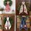 Personalized Christmas Wreath Sash, Custom Monogram Embroidery, 54x5 in - Snowman — photo 3