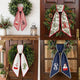 Personalized Christmas Wreath Sash, Custom Monogram Embroidery, 54x5 in - Snowman — photo 3