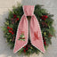 Personalized Christmas Wreath Sash, Custom Monogram Embroidery, 54x5 in - Christmas Tree — photo 4
