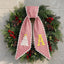 Personalized Christmas Wreath Sash, Custom Monogram Embroidery, 54x5 in - Xmas 09 — photo 4