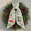 Personalized Christmas Wreath Sash, Custom Monogram Embroidery, 54x5 in - Snowman — photo 7