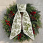 Personalized Christmas Wreath Sash, Custom Monogram Embroidery, 54x5 in - Xmas 10 — photo 6