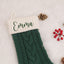 MeMate Christmas Stockings 2024, Personalized Embroidered Christmas Stocking, Knitted Family Stockings, Custom Xmas Stocking with Name, Holiday Stockings, Christmas, Christmas Decoration