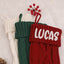 MeMate Christmas Stockings 2024, Embroidered Christmas Stocking, Personalized Christmas Stocking with Name, Custom Knitted Stockings, Family Christmas Stockings, Holiday Stockings
