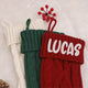 MeMate Christmas Stockings 2024, Embroidered Christmas Stocking, Personalized Christmas Stocking with Name, Custom Knitted Stockings, Family Christmas Stockings, Holiday Stockings