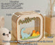 MeMate Personalized Piggy Bank, Name Piggy Bank, Custom Piggy Bank, Kids Bank, Money Box, Wooden Cash Box, Custom Piggy Bank, Gifts For Kids