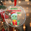 MeMate Baby's First Christmas Ornament 2024, Personalized Baby Ornaments with Name, Baby Ornament for Boys Girls, Christmas Baby Keepsakes for Newborn Infant Son Daughter