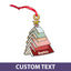 MeMate Personalized Book Ornaments, Custom Name Book Lovers Ornament, Booklovers Ornament for Christmas Tree, Books Christmas Ornaments Keepsake Decoration for Book Club Family Friends (01)