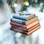 MeMate Personalized Book Ornament, Custom Name and Books Title, Flat Printed Acrylic Ornament Not 3D, Booklovers Ornament, Book Christmas Ornaments Keepsake Decoration for Book Club Family Friends