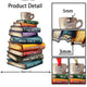 MeMate Custom Name and Books Title, Personalized Book Ornament, Flat Printed Acrylic Ornament Not 3D, Booklovers Ornament, Book Christmas Ornaments Keepsake Decoration for Book Club Family Friends