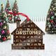 book christmas ornament