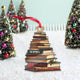 book christmas ornament