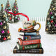 book christmas ornament