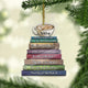 book ornament