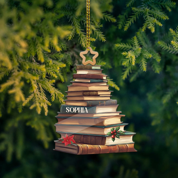 book ornament