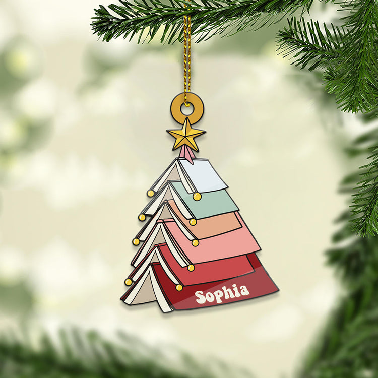 book ornament