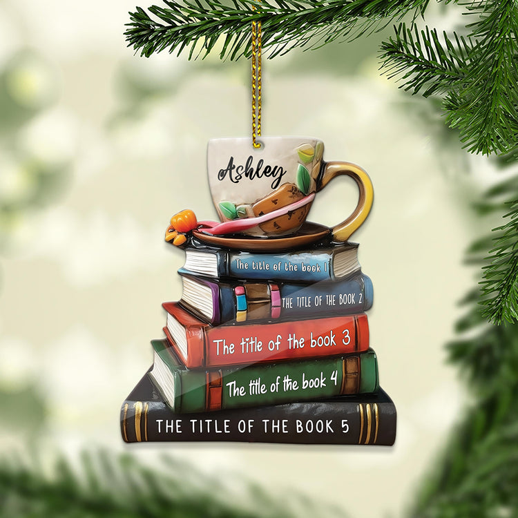 book ornament