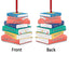 MeMate Personalized Book Ornament, Custom Name and Books Title, Flat Printed Acrylic Ornament Not 3D, Booklovers Ornament, Book Christmas Ornaments Keepsake Decoration for Book Club Family Friends