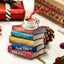 MeMate Personalized Book Ornament, Custom Name and Books Title, Flat Printed Acrylic Ornament Not 3D, Booklovers Ornament, Book Christmas Ornaments Keepsake Decoration for Book Club Family Friends