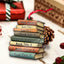 MeMate Personalized Book Ornament, Custom Name and Books Title, Flat Printed Acrylic Ornament Not 3D, Booklovers Ornament, Book Christmas Ornaments Keepsake Decoration for Book Club Family Friends