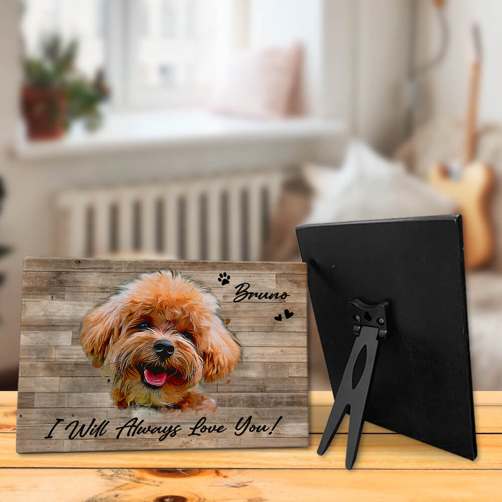 I Will Always Love You Desktop Plaque