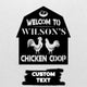 MeMate Chicken Coop Signs, Chicken Coop Signs for Farmhouse Decoration, Metal Signs Outdoor Decor, 8-24 inches Large Metal Sign, Farm Sign, Hen House Decor, Housewarming Gifts