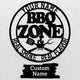 MeMate Metal BBQ Signs, Grill Sign to Personalize, Personalized Barbecue Metal Signs Kitchen Decor, Custom Name Outdoor Plaques, Rustic Decorations for Man Cave