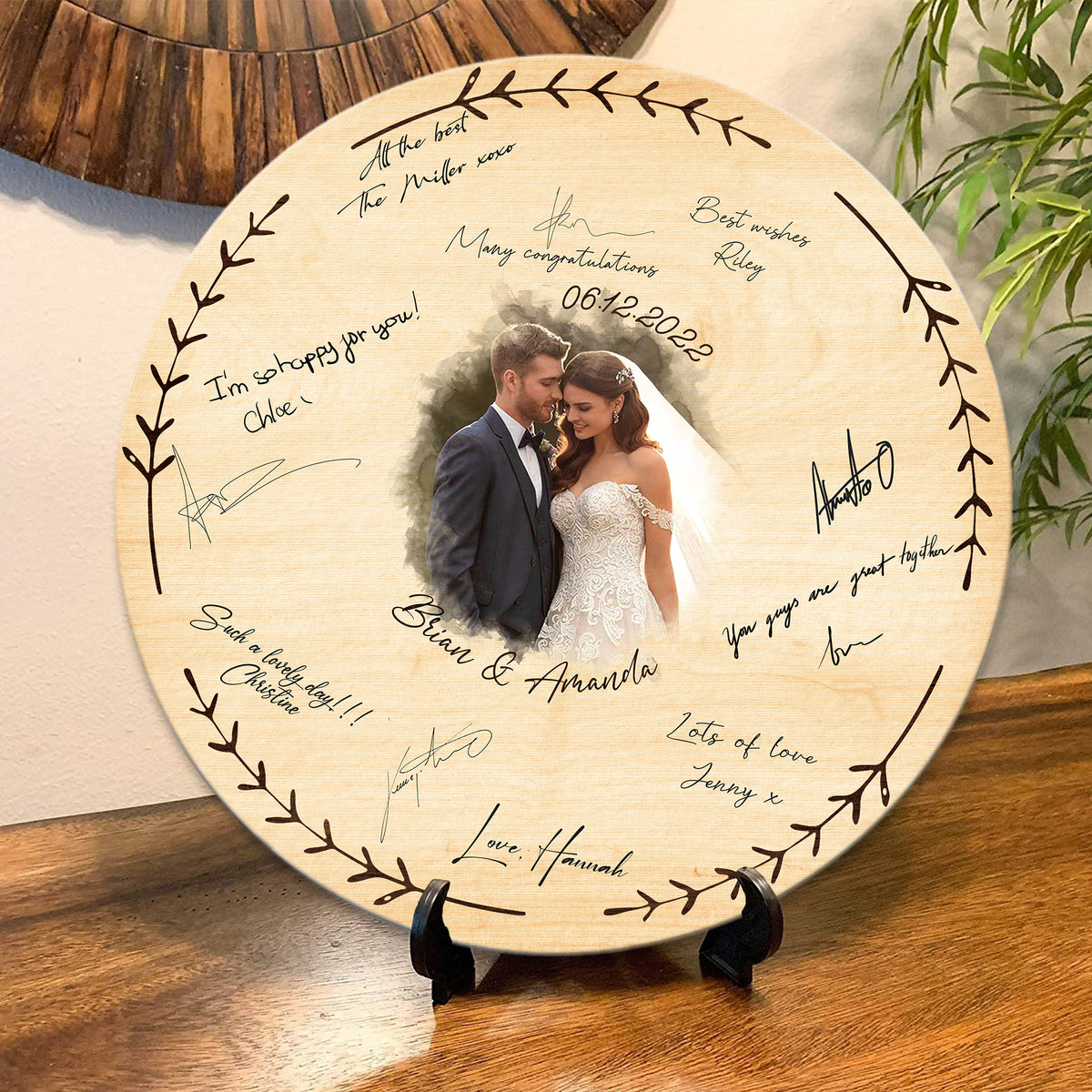 wedding guest book